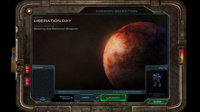 Starcraft 2 - Terran Ep1 (Hard) смотреть онлайн