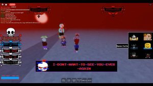 Roblox Sans Funny Boss Rush Fake Fatal Error Sans beaten