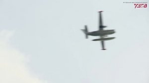 Гидросамолёт Л-410 - установка поплавков и кадры лётных испытаний