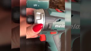 Любимый шуруповерт Метабо на 12 вольт в новой упаковке.