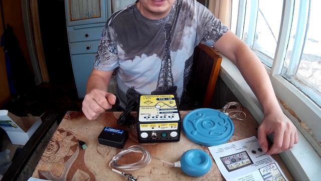 Вихревая медицина! Катушки Мишина! Генератор синуса! Знакомство с прибором!