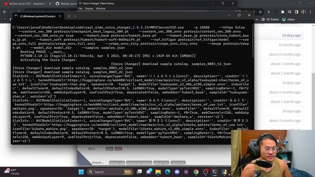 Testing RVC's Realtime AI Voice Changer смотреть онлайн