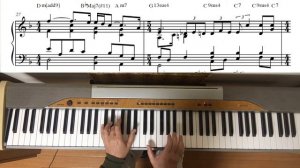 Danny Boy as played by Keith Jarrett (Transcribed and performed by Walther Sell)