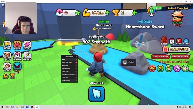 Pull a Sword Script | Auto Farm & Daha Fazlası! - Roblox Pastebin Hack 2023 смотреть онлайн