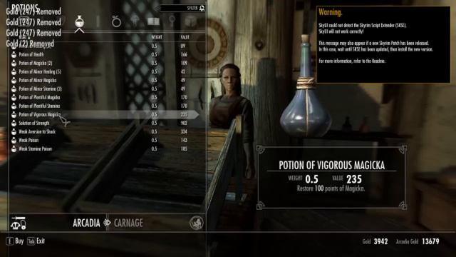 The Elder Scrolls V: Skyrim - Episode 57 - Alchemy Training смотреть онлайн