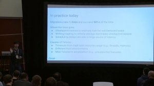 LPC2018 - Task Migration at Scale Using CRIU