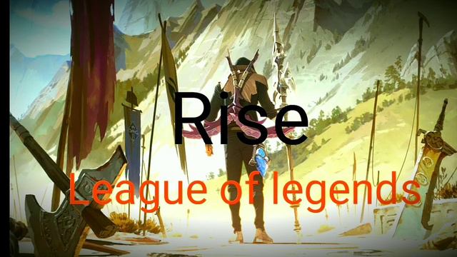 Best Background Music ever. Rise - League of legends. Non Copyright music.