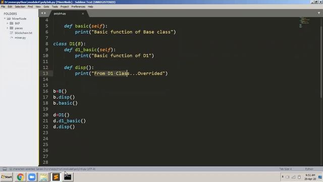 Python Application Programming - Module 4 - Polymorphism and Inheritance