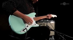 Fender Duo Sonic Electric Guitar, Pau Ferro, Surf Green | Gear4music demo