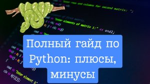 Язык программирования Python,  возможности, зарплата и сферы применения