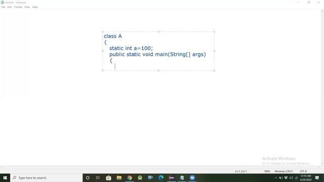 Static Variable in Java || types of variable  #static #staticvariable #java #typeofvariable