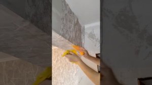 Подробный МК как клеить балки обоями