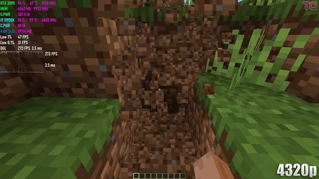 Minecraft - RTX 3090 8K смотреть онлайн