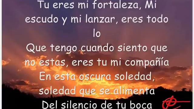 El Sonido Del Silencio Con Letra - Alex Campos