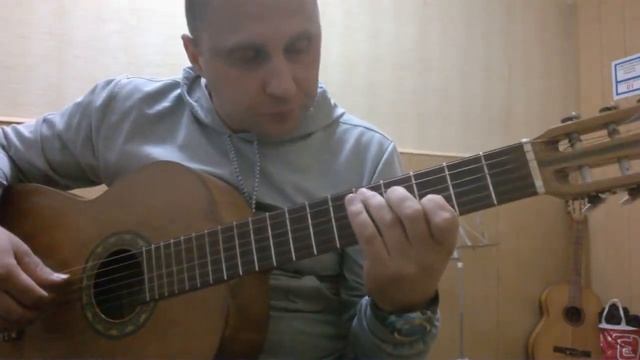 Уроки гитары.Красивая простая мелодия смотреть онлайн