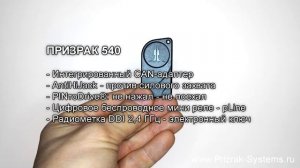 Иммобилайзер Призрак 540