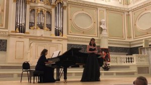 Евгения Семирозум  «Ариозо Воина» из кантаты «Москва»