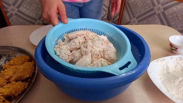 КУРИНЫЕ КРЫЛЫШКИ KFC.КРЫЛЫШКИ В ЧИПСАХ