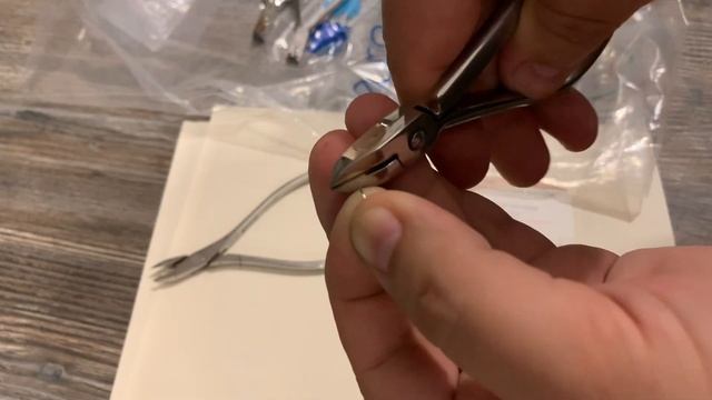 Заточка ортодонтических кусачек. Студия заточки Абсолют - затачиваем медицинский инструмент.