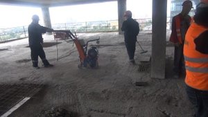 Роторно-фрезеровальные машины LATOKHO RM 250 E и RM 300 E в работе на Москва Сити, марка бетона B10