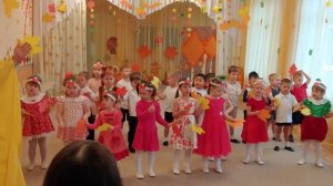 песня-танец "Падают листья" для осеннего утренника в детском саду
