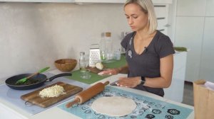 Вареники с сыром и шпинатом
