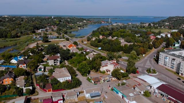 ГОРОД РЖИЩЕВ  РитмЖизни.  Прогулка по улицам города достопримечательности. Украина Киевская обл
