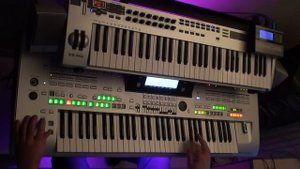 sandra - maria magdalena remix on tyros 3.mp4