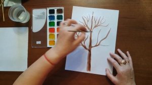 Рисование. Урок №2 - Рисование мятой бумагой