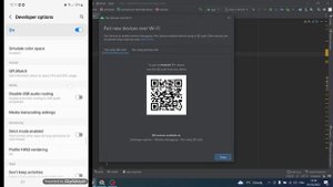 Синхронизация Android Studio и телефона по WiFi.