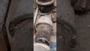 Демонтаж канализационного отвода , быстро  без копоти и пыли . Часть 1.