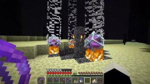 Respawning the Ender Dragon using End Crystals - Minecraft