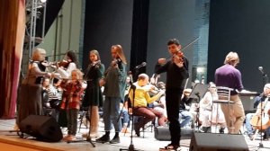 Репетирум с участниками фестиваля "Молодёжная симфония "10 апреля 2023 г. Концертный зал филармонии.