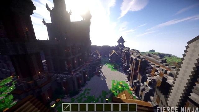 Minecraft - Medieval Castle Spawn/Map [Custom] смотреть онлайн