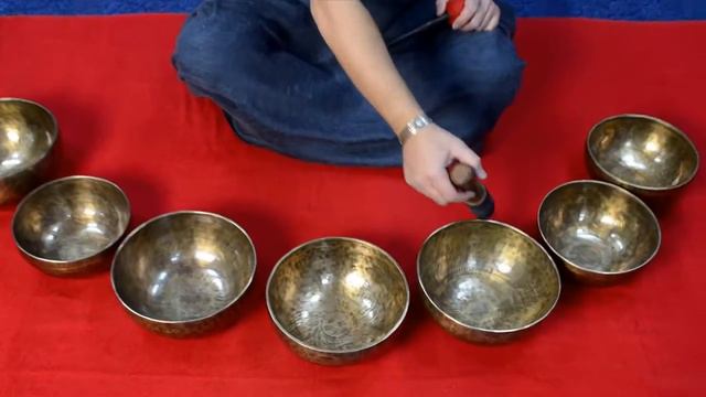 Набор кованых поющих чаш "Авалокитешвара" / Поющие чаши купить