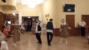 Еврейский народный танец Хава Нагила исполняет танцевальный коллектив "Шхина"