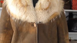 КАК ИЗ СТАРОЙ ДУБЛЕНКИ СДЕЛАТЬ НОВУЮ. Полный перешив дубленки. Изделие до перешива.  1 часть