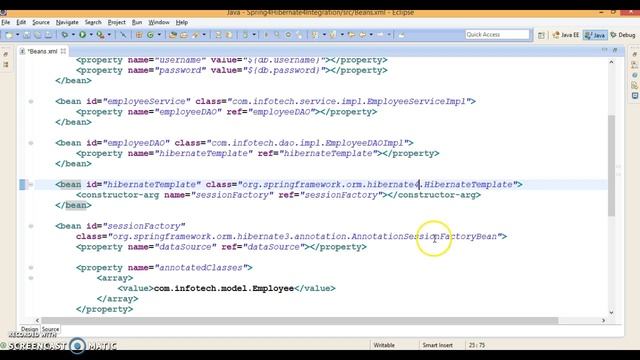 108.Spring 4 and Hibernate 4 Integration Tutorial смотреть онлайн