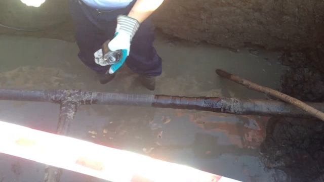 Гидроизоляция газопровода