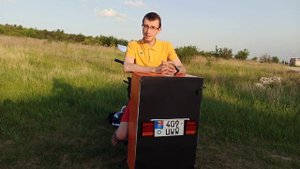 Как увезти много вещей на электроскутере?
