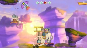 Прохождение Angry birds 2 уровень 65