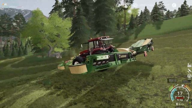 FIATAGRI POWER at GRASS HARVEST! ???? A NEW Weidemann? ? | [FS19] - Timelapse #56 Walchen смотреть онлайн