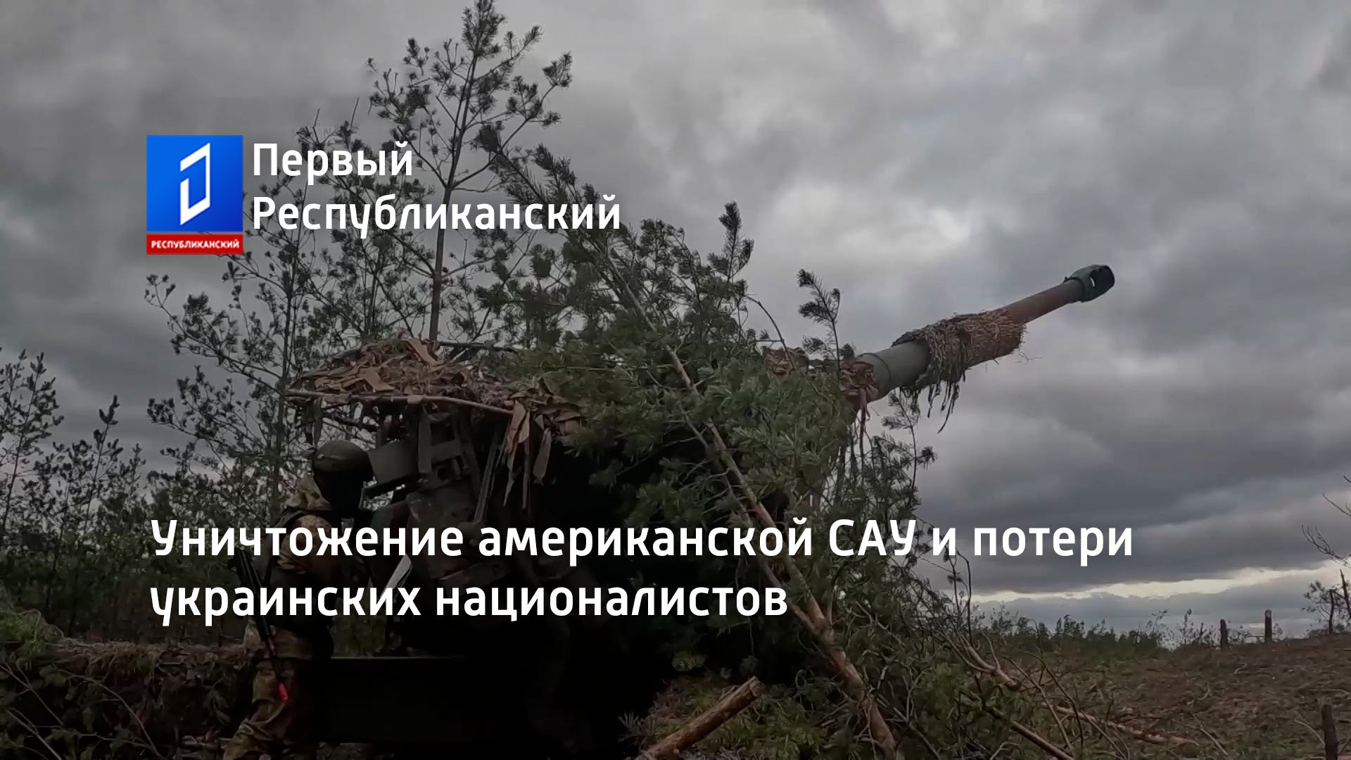 Уничтожение американской САУ и потери украинских националистов
