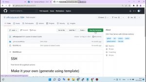 CARA BUAT VPS FREE DI GITHUB