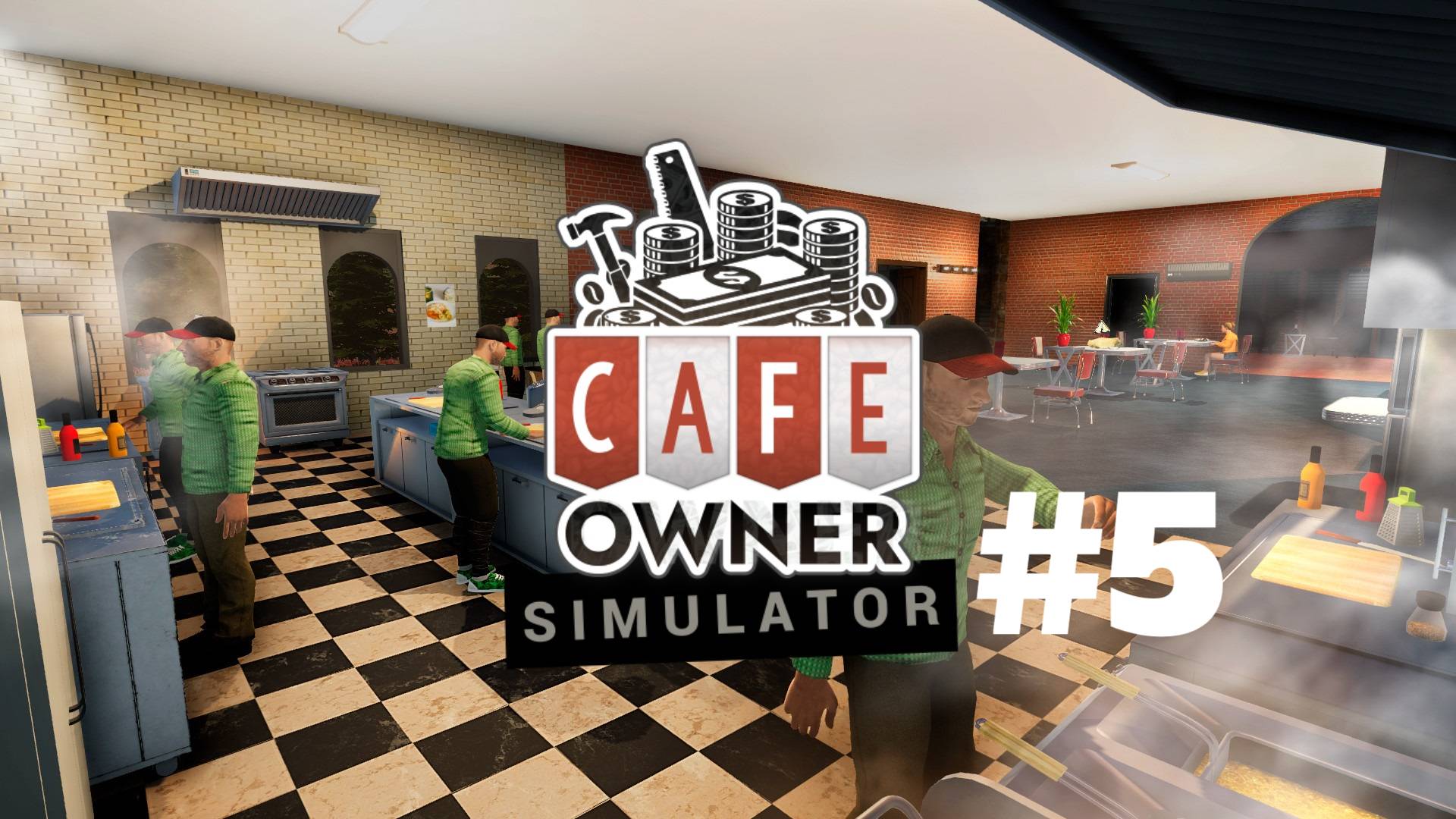 CAFE OWNER SIMULATOR #5 ОТКРЫЛИ ТЕРРАСУ