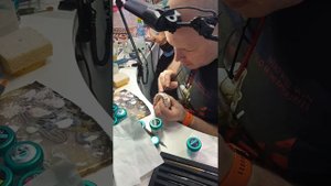 Нанесение искусственного десны. Павел Кравец.