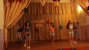 Школьный осенний бал, танец попурри / dance /