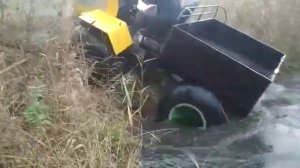 Самодельный Болотоход "ПЛЮШКА 4Х4 WD"