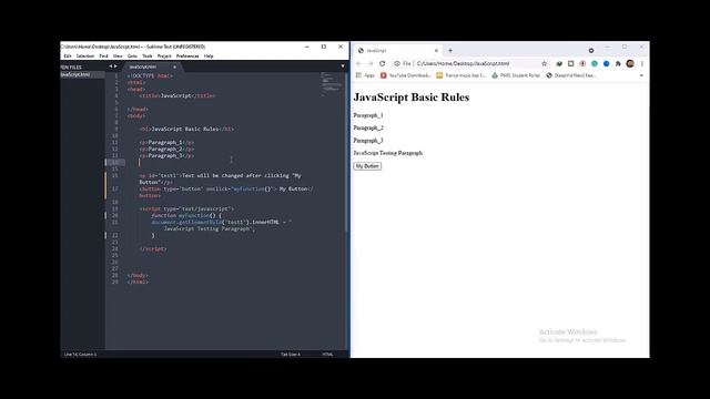 JavaScript Function fundamental Rules | Function Place | What Function can do | Function Coding