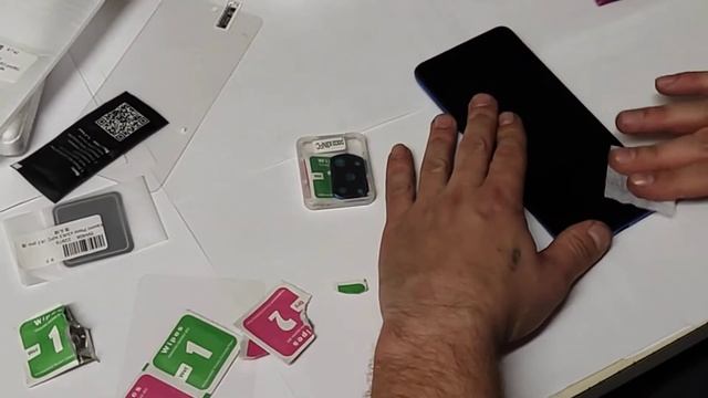 Замена защитного стекла на телефон POCO X3 NFC.#pocox3 #nfc #xiaomipocox3nfc